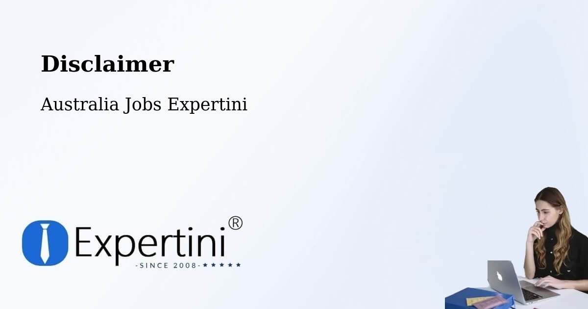 Disclaimer – Warrnambool - Australia Jobs Expertini